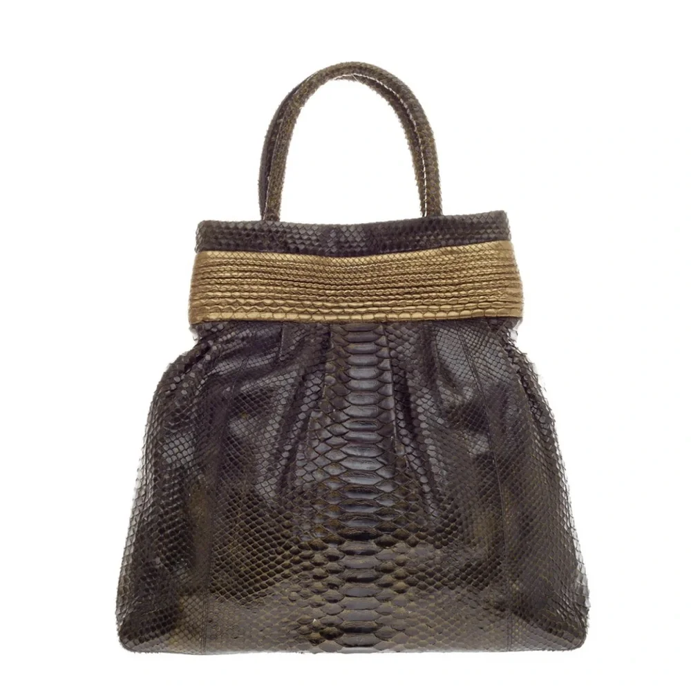 Nancy Gonzalez python bag - Picture 1 of 4
